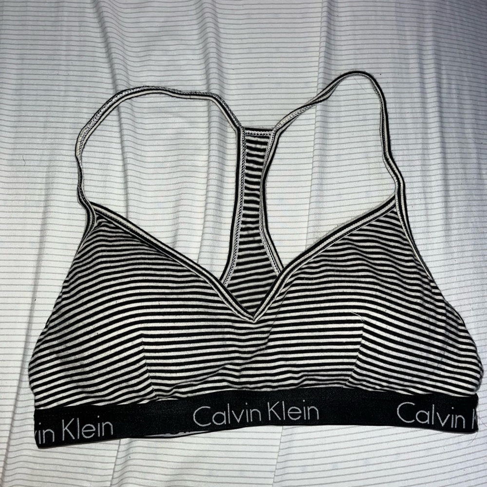 Striped bralette